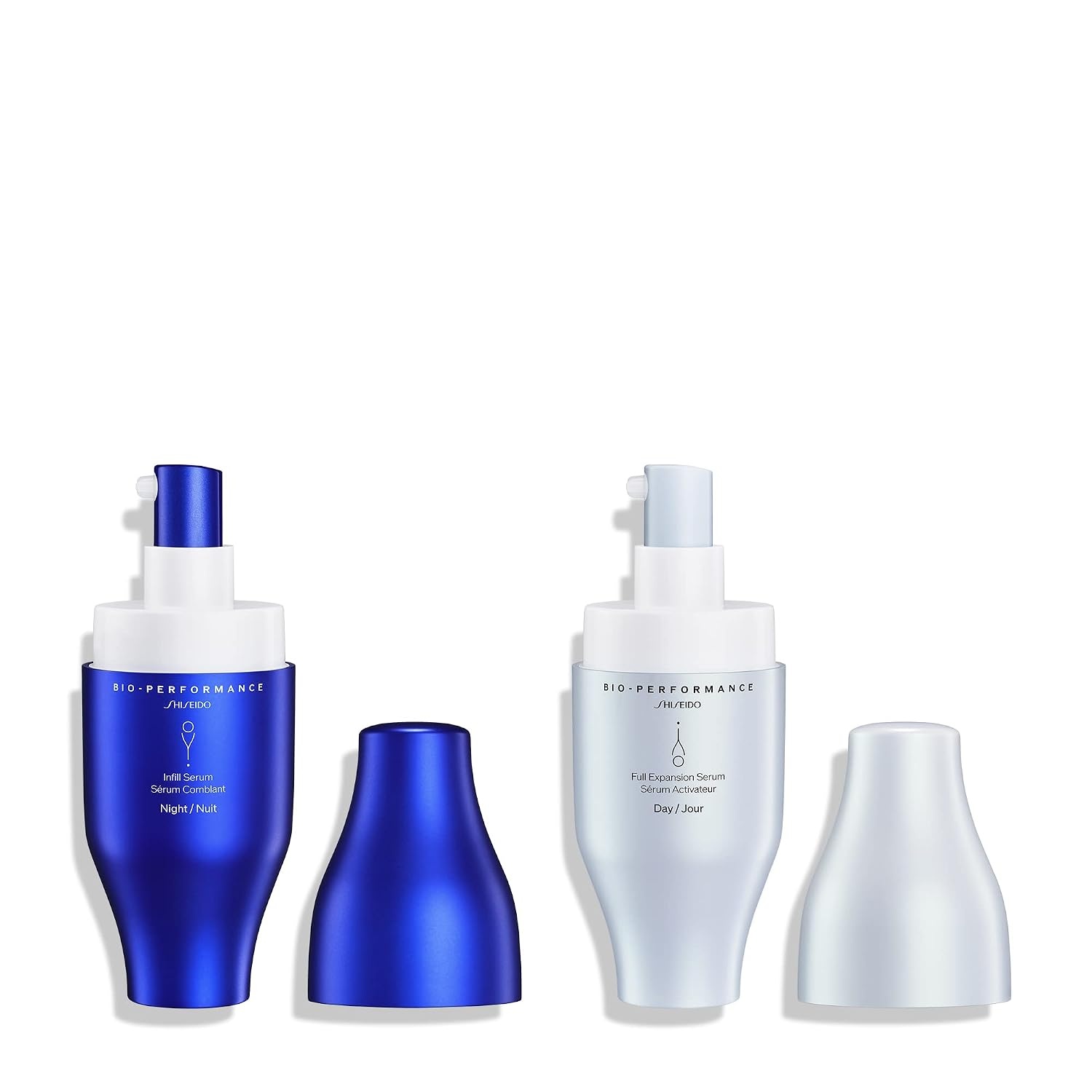 image:imageShiseido BioPerformance Skin Filler Serums TwoStep Serum System Night amp Day Formulas for Plump Firm Skin