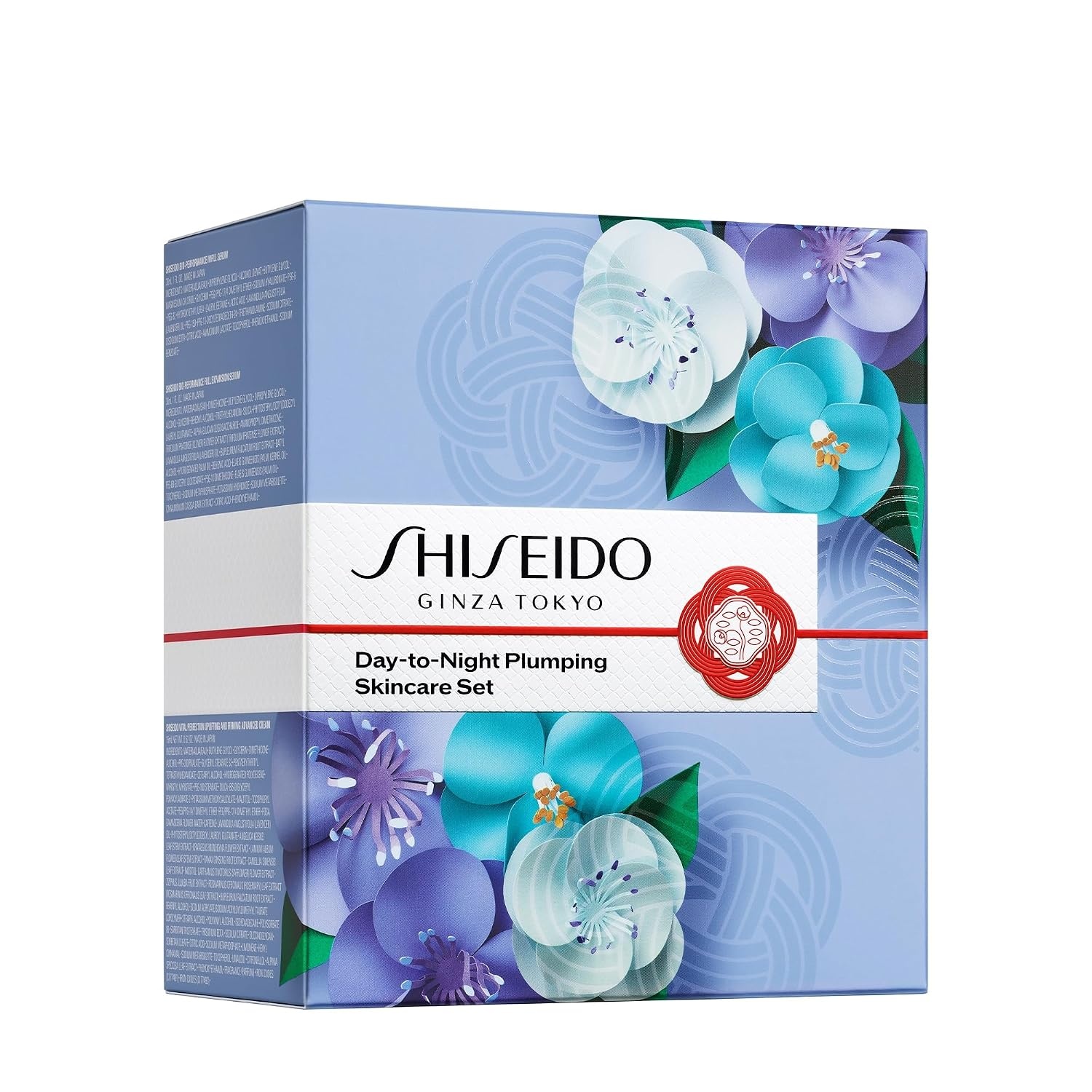 image:imageShiseido DaytoNight Plumping Skincare Set BioPerformance Skin Filler Serums 30mL x2 Vital Perfection Advanced Cream 15mL Eye Cream 5mL amp Intensive WrinkleSpot Treatment 2mL 375 Value
