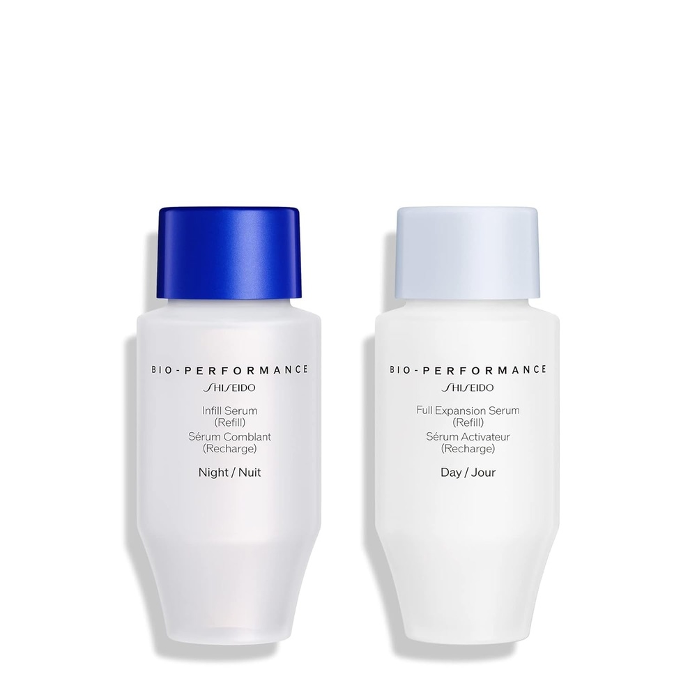 image:imageShiseido BioPerformance Skin Filler Serums Refill TwoStep Serums System Night amp Day Formulas for Plump Firm Skin